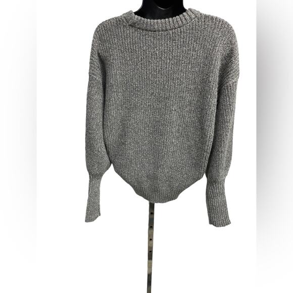 Another love silver and gray long sleeve sweater crew neck size small NWOT - Picture 2 of 2